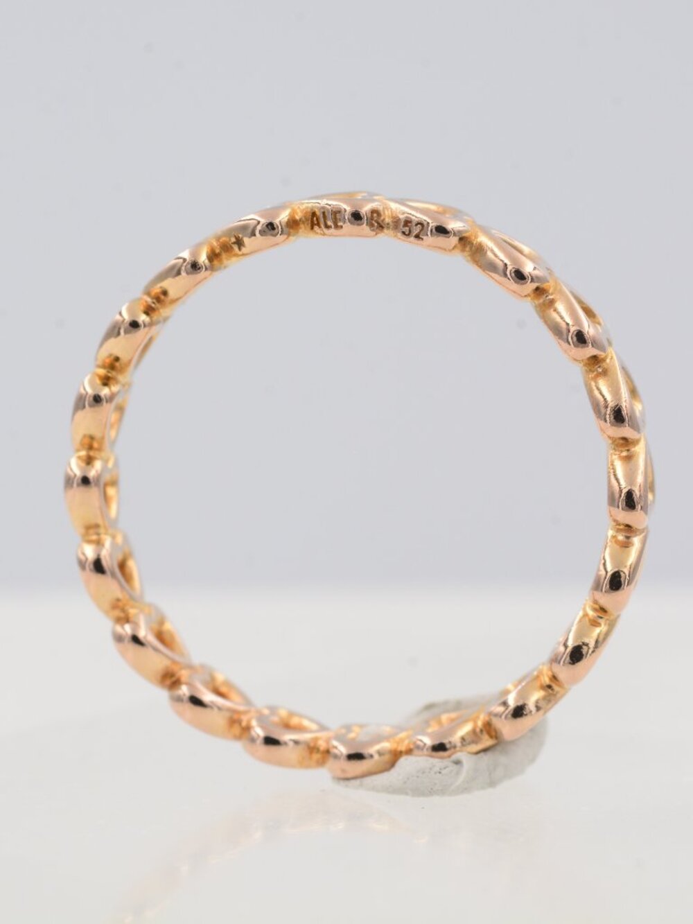 BAND OF HEARTS PANDORAN RING  ROSE GOLD - Picture 3 of 4